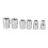 11Pc Female E Torx Star Socket Set Rail E4 - E20 External Star Torque Socket Set 9