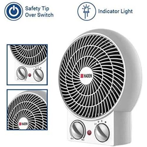 Haden Haden 183811 Round Static Heater, White