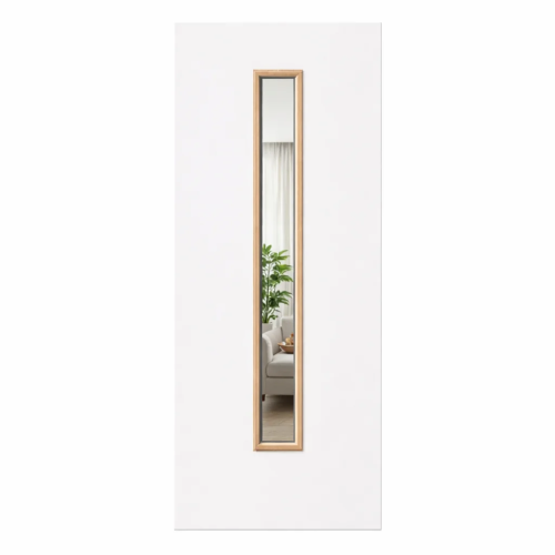 PREMDOR White Primed Clear Glazed Internal FD30 Fire Door