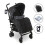My Babiie MB51 Plus Stroller - Black Leopard 1