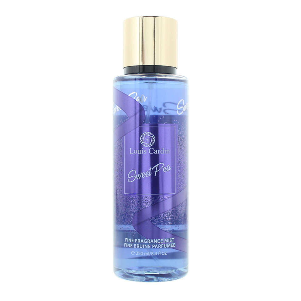 Women's Louis Cardin Sweet Pea Body Mist Light/Green 250Ml - Image 4