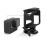 Frame for  Hero (2018) / 6 / 5 Housing Border Protective Shell Case Accessories for Go Pro Hero6 Hero5 Black with Quick Pull Movable Socket and 3