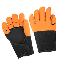 Breathable Five Finger Grip Assist Gloves Ideal for-black ora