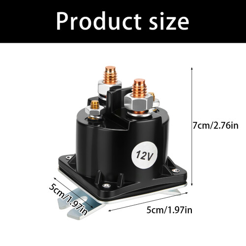12V Dump Trailer Solenoid Relays Starter Solenoid Relays for 1