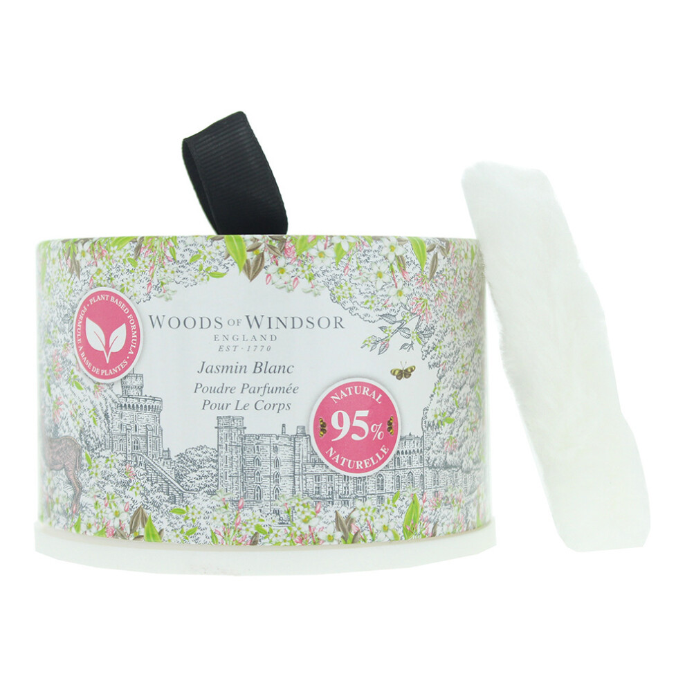 Woods Of Windsor White Jasmine Dusting Body Powder 100G