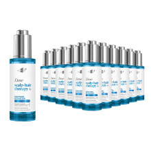 Dove Scalp+ Hair Therapy Soothing Hydration B3 & Zinc 3in1 Scalp Serum 45ml,12pk
