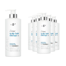 (Conditioner) Dove Scalp+ Hair Therapy Soothing Hydration Shampoo or Conditioner 400ml, 6pk