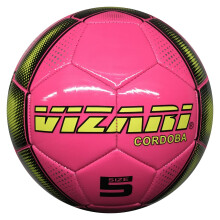 (4, Pink) Vizari Cordoba Fußball für Kinder & Jugendliche – Robuster Trainingsball mit TPU-Oberfläche für Jungen & Mädchen