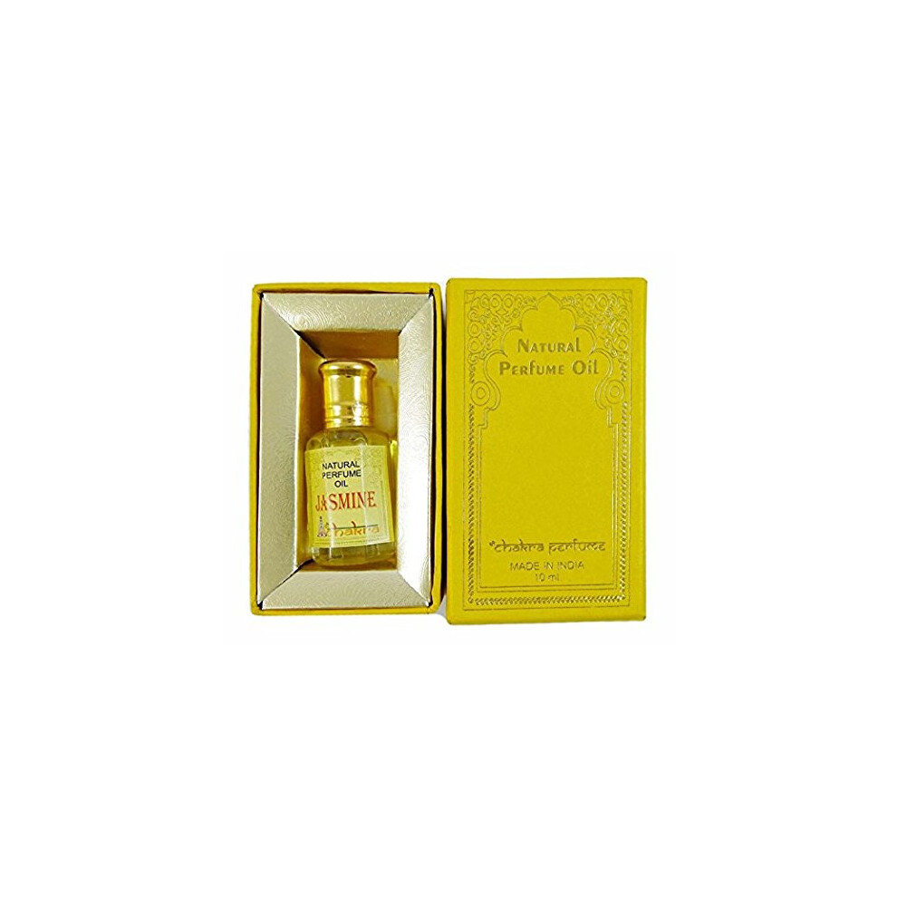 Chakra 100% Pure Natural Perfume Jasmine Oil Fragrance Oil 10Ml