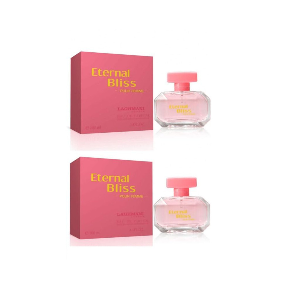 Modaleo - 2 Pack Eternal Bliss Women's Perfume Eau De Parfum Spray Women's Fragrance Edp 100Ml Each