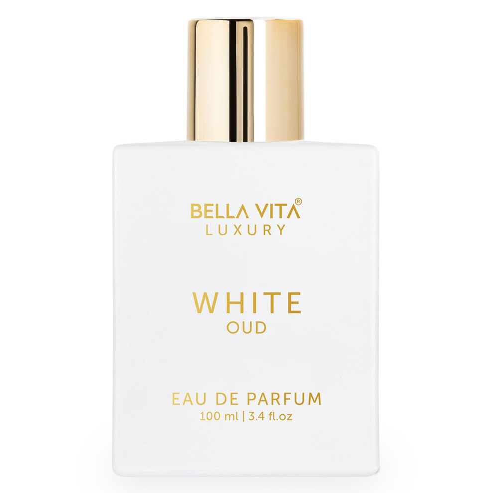 Bella Vita Luxury White Bellavita Luxury Oud Eau De Parfum | 100 Ml (3.4 Fl.oz.) | Perfume For Men And Women | Fruity, Artemisia Lemon, Freesia, And Tobacco Notes |