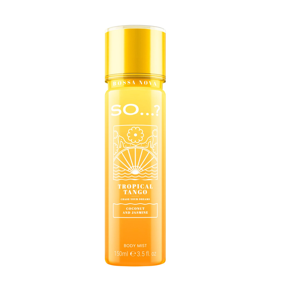 Soâ¦? So?? Bossa Nova Womens Tropical Tango Body Mist Fragrance Spray, 150Ml?