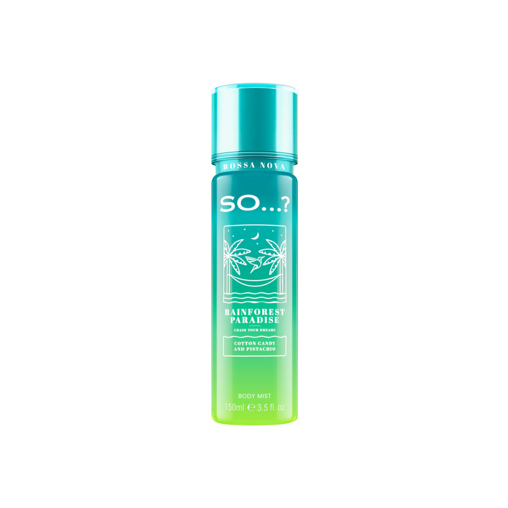 Soâ¦? So?? Bossa Nova Womens Rainforest Paradise Body Mist Fragrance Spray, 150Ml?