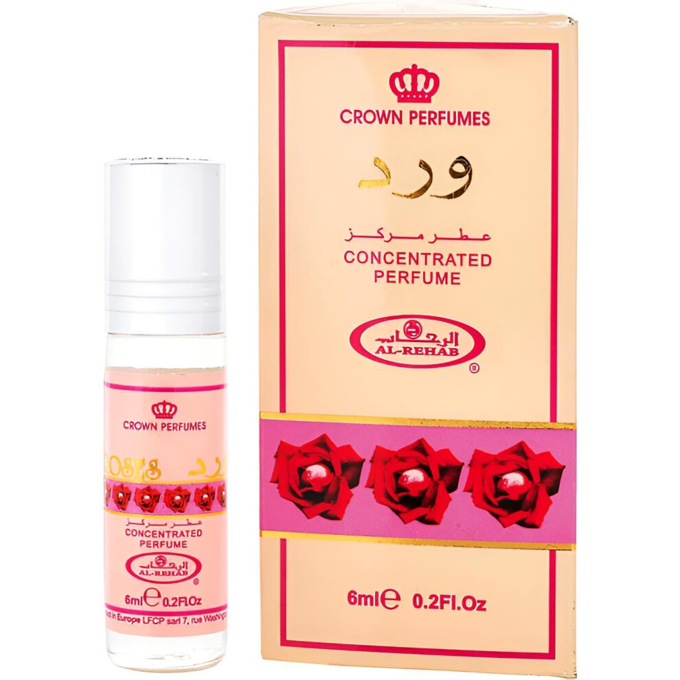 Al-Rehab Roses Concentrated Perfume 6Ml