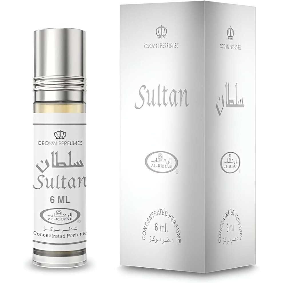 Al-Rehab Sultan Perfume Oil - 6Ml By Al Rehab