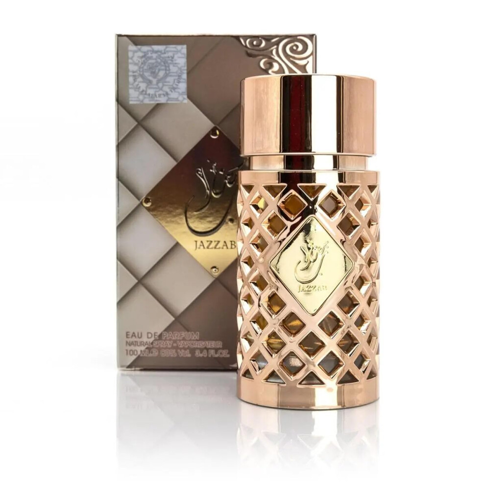 Jazzab Gold/Amber 100Ml Rose Arabic Perfume Rose Woody Oud Edp
