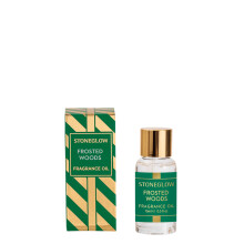 Stoneglow Modern Classics Collection - Frosted Woods - Pear, Patchouli & Musk 15ml Scented Fragrance Oil Green