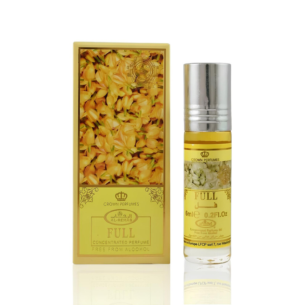 White Full - 6ml - Concentrated Perfume Oil - Al Rehab - Roll On - Single Bottle - Image 6