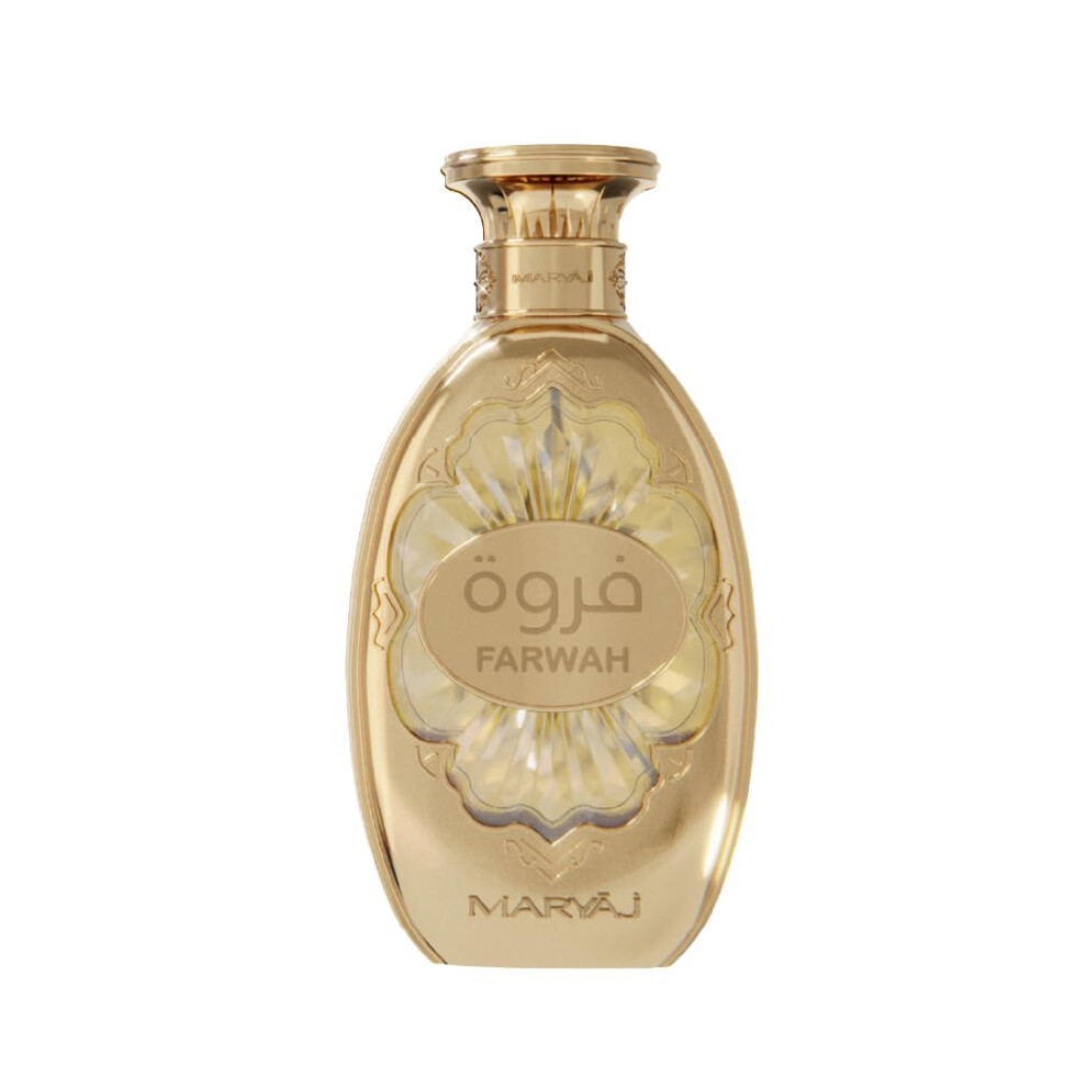 Maryaj Farwah Oriental Eau De Parfum | Unisex Fragrance 100 Ml | Oriental-Floral, Rose-Saffron-Oudh | Long-Lasting