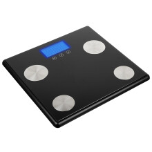 Kit Wireless Bluetooth Anatomy Fitness and Health Body Scales Compatible with Smartphones and Tablets Including iPhone 4S/5/5S/5C/6/6 Plus, iPad