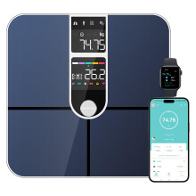 Healthkeep Body Fat Scale with Dual VA Displays and ITO Technology, 16 Body Datas with Heart Rate, Smart Weight Scale Compatible with iOS & Android,