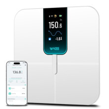 Smart Scale Ultra with 4.3" Color Display, Digital Scale for Body Weight BMI Muscle Mass, Heart Rate Monitor, Wi-Fi & Bluetooth Weight Scale with