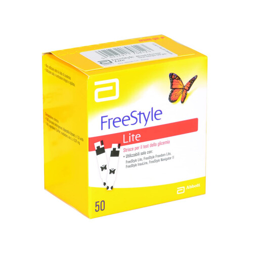 Frestyle Lite 50 Glucoseteststipes Single Pack