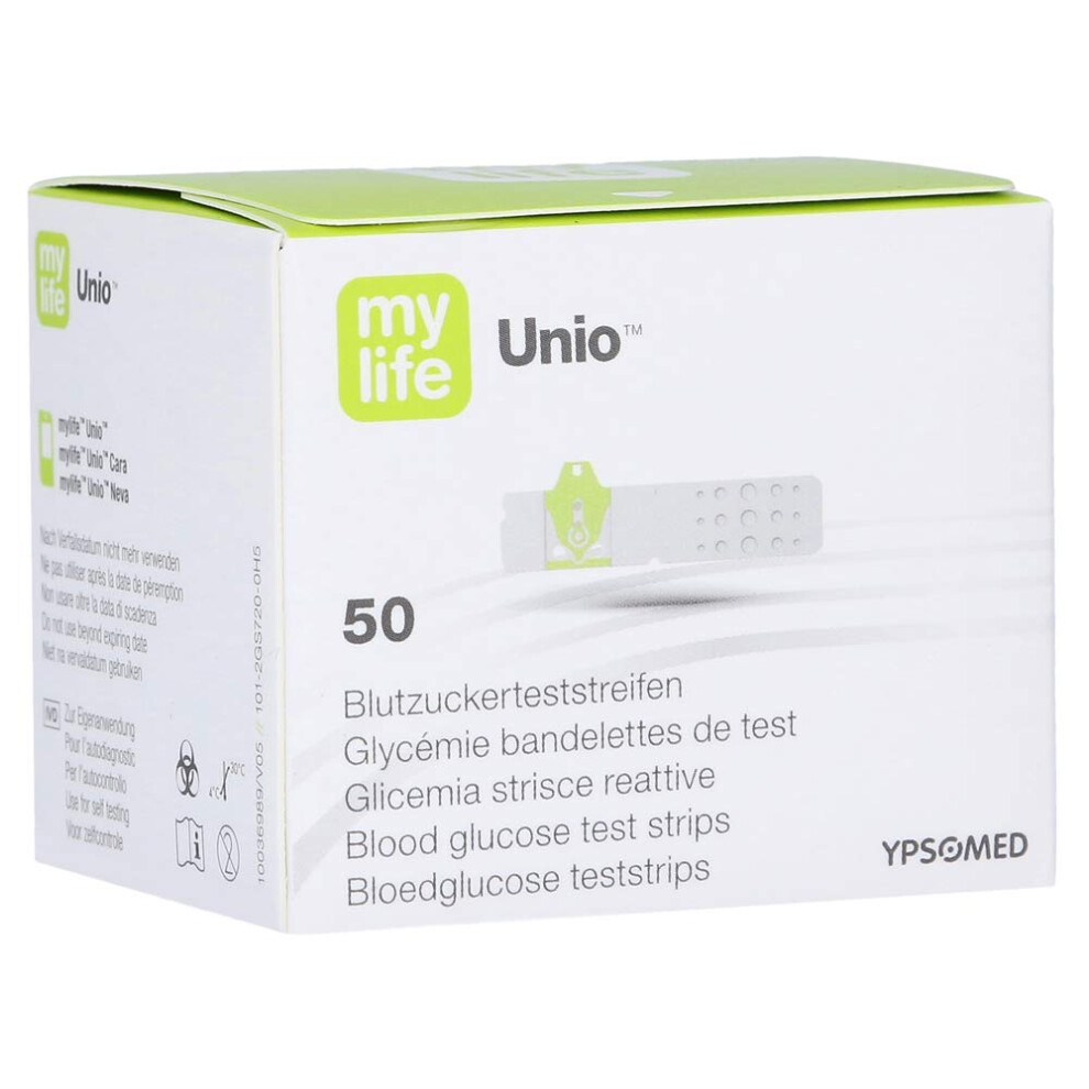 Ypsomed Mylife Unio T/Strips Pack Of 50