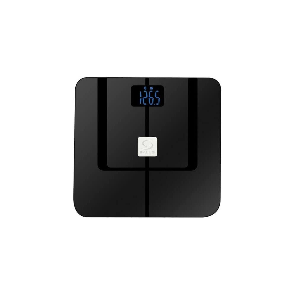 Salus Controls Salus Body Analyser Smart Bluetooth Bathroom Scales, Weight Bmi Body Fat & Water