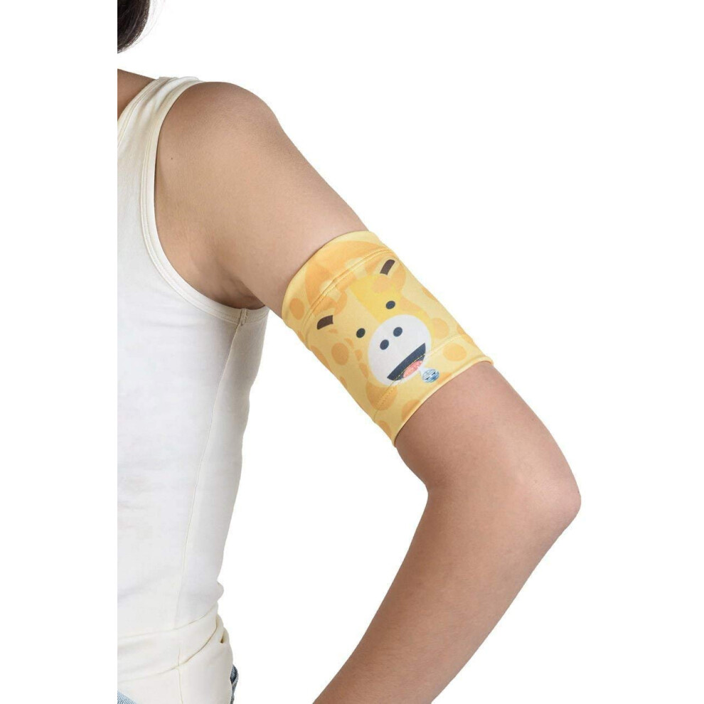 Kaio-Dia Dia-Band Kids, Armband For Cgm Freestyle Libre, Medtronic, Dexcom Or Omnipod - Comfortable And Reusable Diabetic Armband For Glucose Sensor. (J.m