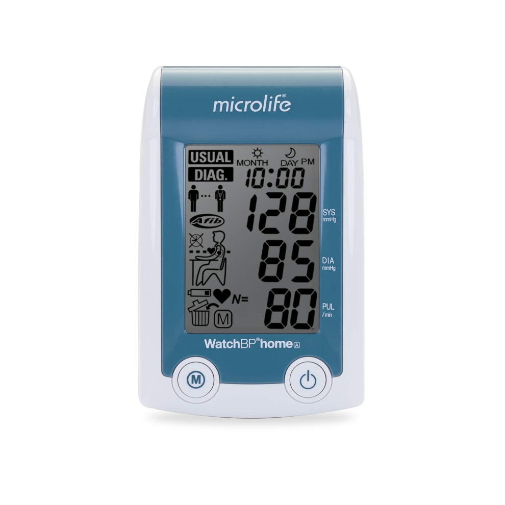 Microlife Gold Watchbp Home A Afib | Used By Gps | Professional Blood Pressure Monitor With Pc Connectivity | Esh & Bihs Validated