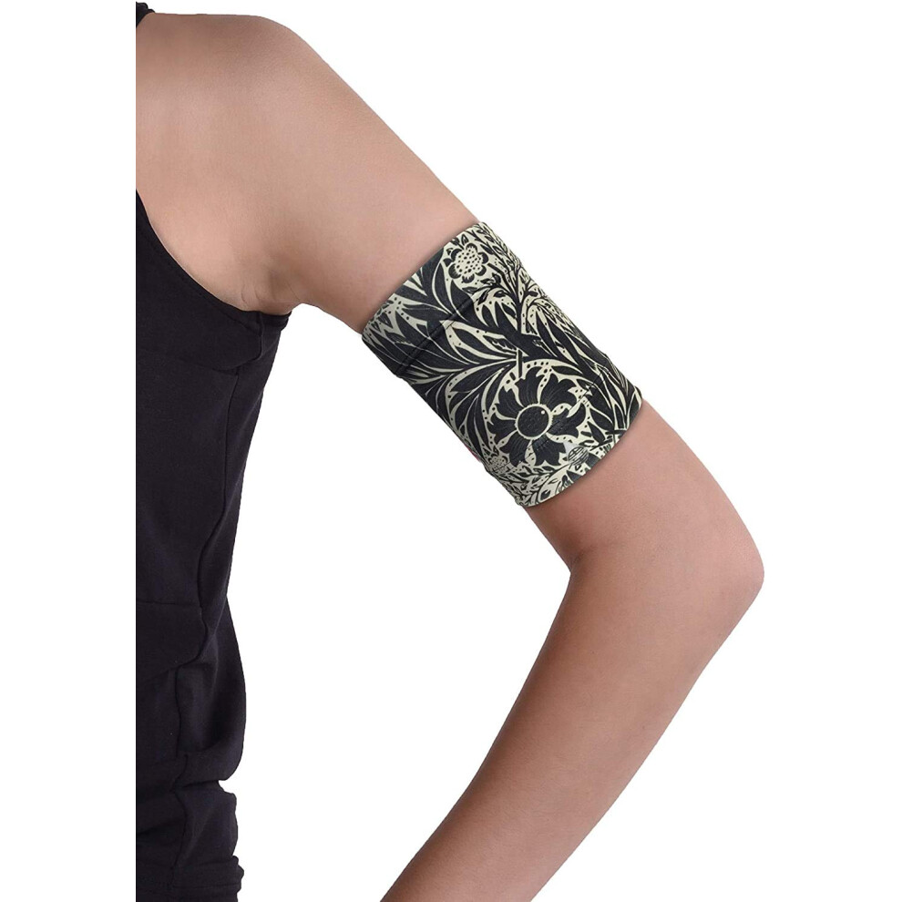 Kaio-Dia Dia-Band, Armband For Cgm Freestyle Libre, Medtronic, Dexcom Or Omnipod - Comfortable And Reusable Diabetic Armband For Glucose Sensor. (Xxxl