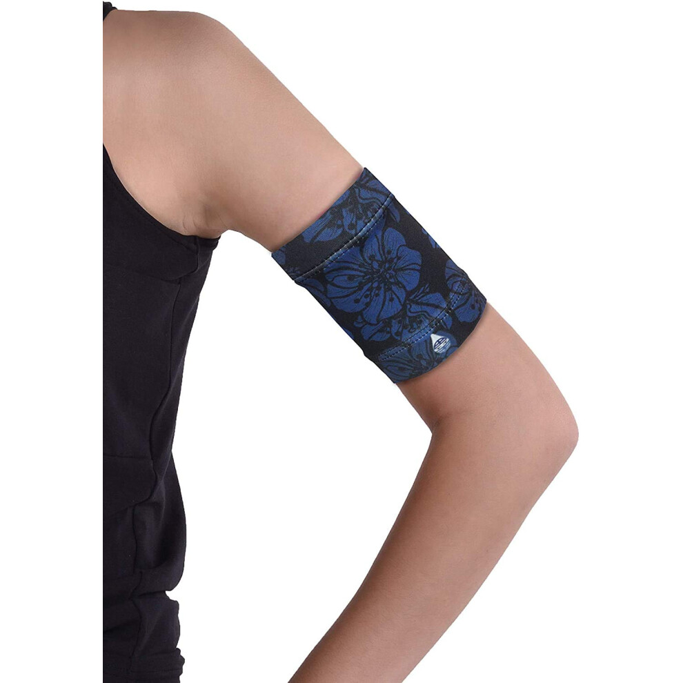 Kaio-Dia Dia-Band, Armband For Cgm Freestyle Libre, Medtronic, Dexcom Or Omnipod - Comfortable And Reusable Diabetic Armband For Glucose Sensor. (S (25-28 Cm))