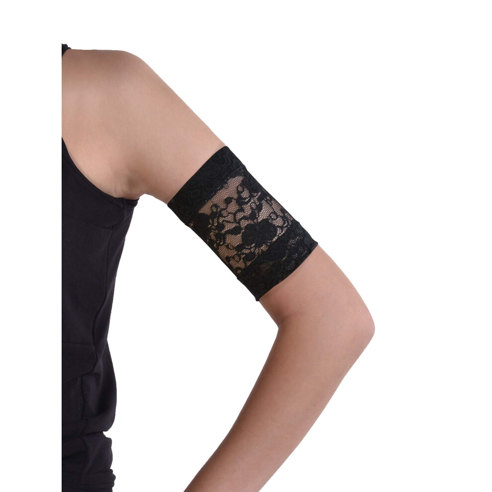 Kaio-Dia Dia-Band, Lace Armband For Cgm Freestyle Libre, Medtronic, Dexcom Or Omnipod - Comfortable And Reusable Diabetic Armband For Glucose Sensor. (L(29-33