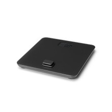 Brabantia ReNew Battery Free Bathroom Scale - Dark Grey, Dark Grey