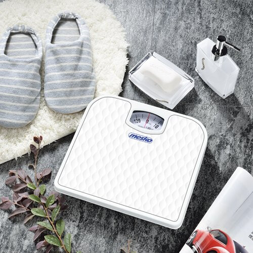 Mesko Scale Personal Mechanical White 1