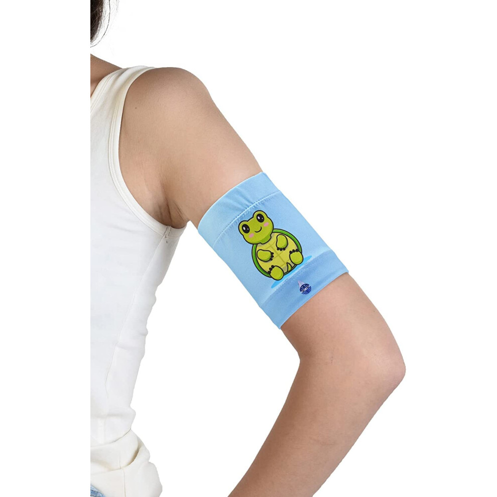 Kaio-Dia Dia-Band Kids, Armband For Cgm Freestyle Libre, Medtronic, Dexcom, Omnipod And More - Comfortable And Reusable Diabetic Armband For Glucose Sensor.