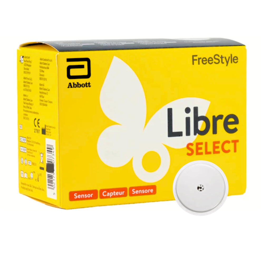 Freestyle Libre Select Sensor, New Glucose Measurement System For Continuous Monitoring, 15 Days
