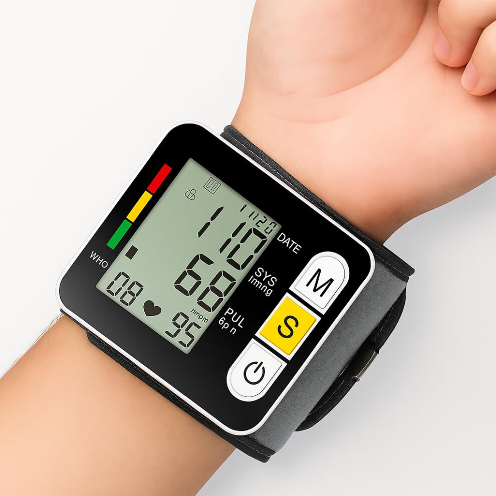 Joarder Smart Electronic Bp Monitors High Accurate Bp Monitors Wrist Blood Pressure Monitor Tonometer Digital Sphygmomanometer