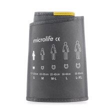 Microlife Official Small Blood Pressure Monitor Cuff (17-22cm) | Wide-Range Soft & Comfortable Arm Cuff for Select Microlife Monitors (B1 Classic, B2