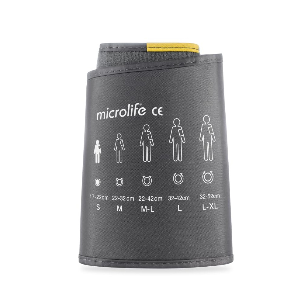 Microlife Official Small Blood Pressure Monitor Cuff (17-22Cm) | Wide-Range Soft & Comfortable Arm Cuff For Select Monitors (B1 Classic, B2