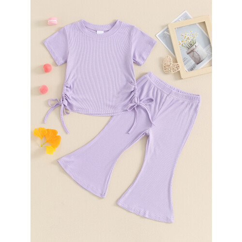 (12-18 Months, Purple) Éadaí Ribeacha do phíosa Samhraidh 1