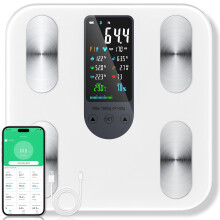 RWSRW Body Fat Scales with Large Display, Personal Scales with Body Fat Analysis, Ultra Precision Scales with Body Fat and Muscle Mass, Scales People