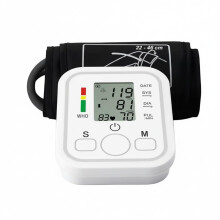 IndoTeam Blood Pressure Monitors Large Cuff Size 22cm to 36cm - Blood Pressure Machine with Cuff for Upper Arm - Heart Rate Hypertension Monitor for
