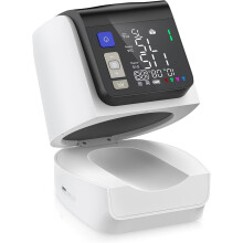 Nature Therapy Upper Arm Blood Pressure Monitor ? Automatic Digital BP Machine with Large LED Display, 4 Users & 199 Memory Each, 22?40cm Adjustable