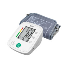 Kinetik Wellbeing Blood Pressure Monitor - Fully Automatic Upper Arm Bp Monitor, Home Use with Irregular Heartbeat Detection, 30 Memory, Standard Cuff