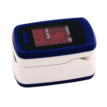 Lifemax First Aid Fingertip Pulse Oximeter - Reads Blood Oxygen Levels, Perfect for Respiratory Illness
