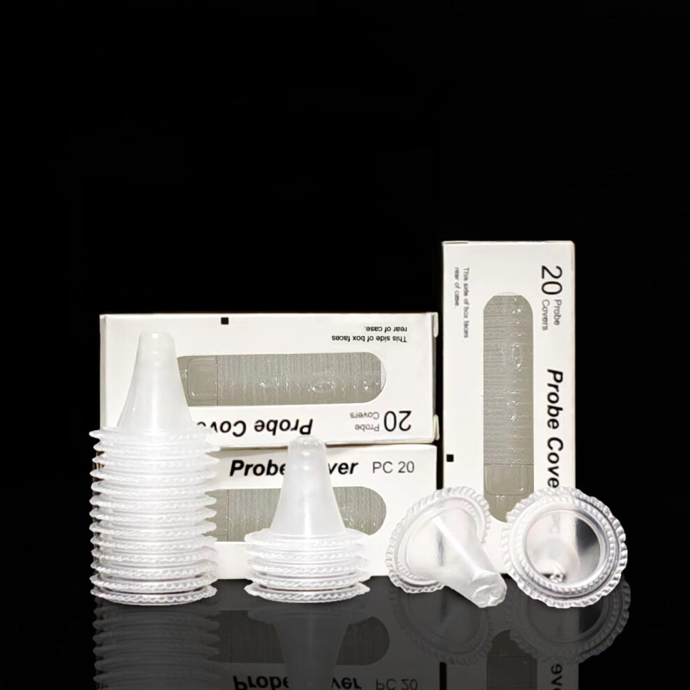 Mozeeda 500Pcs-Probe Covers Thermometer Ear Thermometer Refill Caps/Lens Filters For All Braun Thermometer Models And Other Types Of Digital Thermometers