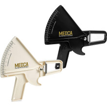 Pro Body Skin Caliper - Handheld BMI Measuring Tool - Accurate Skinfold Caliper Measures Fat for Men and Women, for Monitoring Fitness and Weight Loss