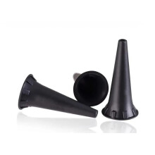 Disposable Otoscope Tips, 4.25 mm, Black